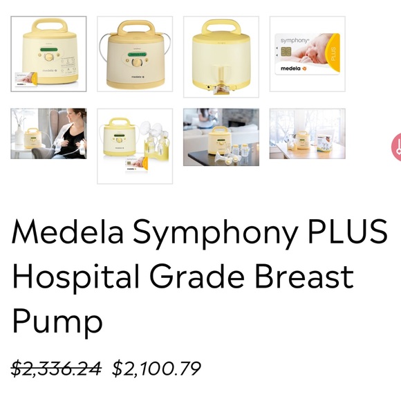 Medela Accessories Medela Symphony Plus Hospital Grade Breast Pump